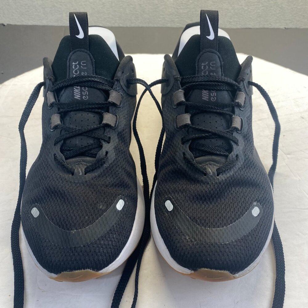 Nike Womens React Escape Run 2 DJ9976-001 Black Running Shoes Sneakers Size 10